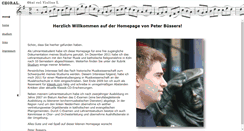 Desktop Screenshot of peterbuessers.de